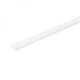 Perfíl Aluminio para Tira LED Instalación Escaleras - Difusor Opal x 1M