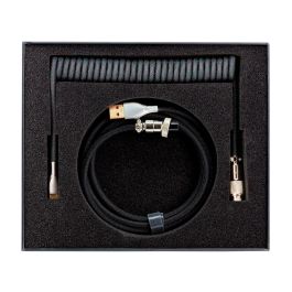 Phoenix technologies Kioru Cable Aviador en Espiral para Teclado Mecánico Tipo C - Estilo Profesional y Minimalista Phoenix technologies Kioru Cable Aviador en Espiral para Teclado Mecánico Tipo C - Estilo Profesional y Minimalista