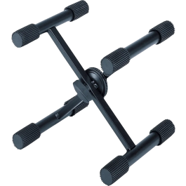 Quiklok Soporte Teclado QL322 Sobremesa Formato "X" Negro Altura Ajustable Precio: 34.50000037. SKU: B1DBJND679