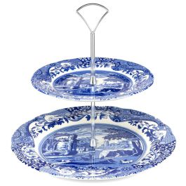 Spode Pastelera 2 Pisos Blue Italian 27-19 cm