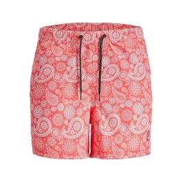Bañador Hombre SQUAD Jack & Jones PAISLEY 12234512 Rosa Precio: 19.49999942. SKU: S2026653