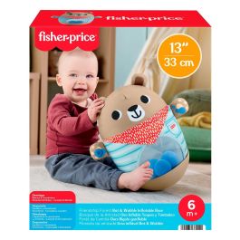 Fisher-Price Oso Inflable Golpea y Balancea Jlb83 Juguete para Bebés +6 Meses