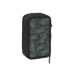 Portatodo Nerf Game Negro 12,5 x 19,5 x 5,5 cm 37 Piezas