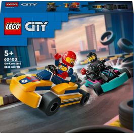 LEGO 60400 City Karts y Pilotos de Carreras, Juguete con 2 Karting y 2 Minifiguras de Conductor de Coche Precio: 22.94999982. SKU: B1K62EFGS9