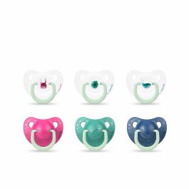 Suavinex Chupete Night & Day Silicona Anatómica 0-6M - Pack 2 Unidades. Brilla en oscuridad, tetina médica, resistente. Precio: 9.5000004. SKU: B14KNG6KH7