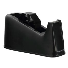 Portarrollo Sobremesa Q-Connect Plastico Para Cintas De 33 Y 66 Mt Color Negro