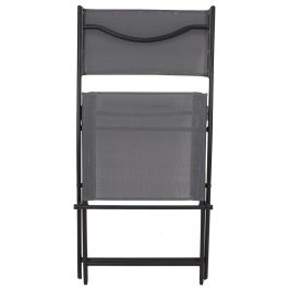 Silla Plegable Elba Gris Home Deco Factory