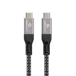 GEMBIRD CCBP-USB4-CMCM240-1.5M Cable USB USB4 Gen 3x2 Tipo-C a Tipo-C 40 Gbps 240W 1.5m Negro, Plata Precio: 27.50000033. SKU: B1J63V7E4R