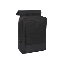 Mochila para Portátil Real Madrid C.F. Premium Negro 29 x 39 x 12 cm