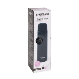 Thermosport Termo Inox 500 ml Soft Touch Negro Mate (6 Unidades)