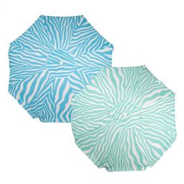 Sombrilla de playa Aktive Azul 200 x 195 x 200 cm (6 Unidades)