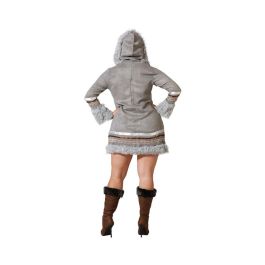Disfraz Esquimal Gris Mujer Adulto XXL Disfraz Esquimal Gris Mujer Adulto XXL