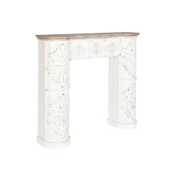 Frontal Chimenea Neoclasico DKD Home Decor Blanco Natural 28 x 114 x 128 cm Frontal Chimenea Neoclasico DKD Home Decor Blanco Natural 28 x 114 x 128 cm
