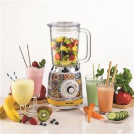 Ariete Batidora de Vaso de Vidrio Positano con 4 Cuchillas de Acero Inoxidable y 4 Velocidades Ariete Batidora de Vaso de Vidrio Positano con 4 Cuchillas de Acero Inoxidable y 4 Velocidades