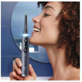 Oral-B iO Series 9N Black Onyx - Cepillo Dental Eléctrico Vibratorio con 7 Modos de Limpieza y Sensor de Presión Inteligente