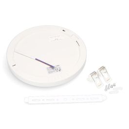 Edm Downlight ajustable led superficie/empotrar 20W 2050lm, marco blanco, 3cct, Ø22,5 cm