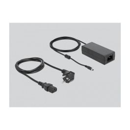 DeLOCK Conmutador Gigabit Ethernet Switch 4 Puertos PoE + 1 Ranura SFP, IEEE 802.3at, Sin Ventilador, Negro