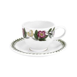 Portmeirion Taza Café con Plato Botanic Garden 100 Ml (6 Unidades) Porcelana