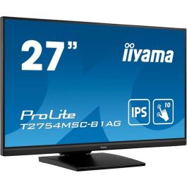 Iiyama Monitor Táctil 27" Full HD IPS T2754MSC-B1AG, Pantalla Táctil Capacitiva, 1920x1080, Altavoces, HDMI, VGA, USB 3.0, Ajuste de Altura Precio: 442.49999959. SKU: S7810586