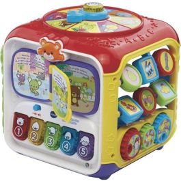 Vtech Baby Super Cubo de Descubrimientos Interactivo Electrónico Musical con 5 Lados de Juego y Canciones para Bebés 9 Meses+