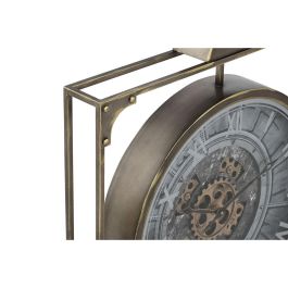 Reloj de Pared Home ESPRIT Negro Dorado Cristal Hierro 60 x 9 x 80 cm Precio: 118.49999964. SKU: B124N7VWPT