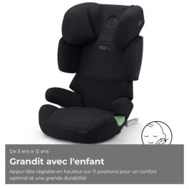 CYBEX CYB4063846375240 Silla de coche Solution X i-Fix De 3 a 12 años Pure Black