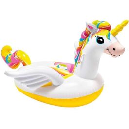 Figura hinchable unicornio 198x140x97 cm (+ 3 años)