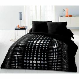 STEEVY Funda nórdica de microfibra 220x240cm y 2 fundas de almohada 63x63cm Negro Precio: 33.4999995. SKU: S7176127