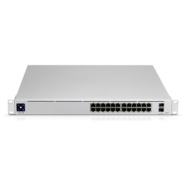 Ubiquiti USW-Pro-24-PoE Switch Gestionado Gigabit Ethernet 24 Puertos PoE+ PoE++ 400W Montaje en Rack 1U