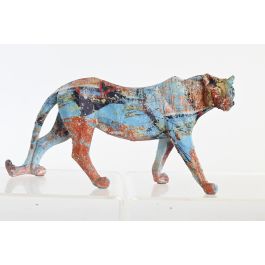 DKD Home Decor Figura Leopardo Multicolor Resina 8.5 x 15 x 29.5 cm Precio: 12.6324. SKU: S3029909