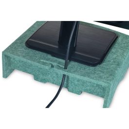 BakkerElkhuizen Soporte Monitor Q-riser 90 Circular Verde