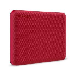 Toshiba Canvio Advance Disco Duro Externo 1 TB, USB 3.2 Gen 1, Color Rojo