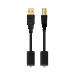 Cable USB 2.0 A a USB B NANOCABLE 10.01.120 Negro Precio: 4.49999968. SKU: S0224382