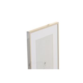 DKD Home Decor Marco de Fotos Básico para fotos 15x20 cm Plateado de Acero y Cristal - Set de 6 Unidades - Medidas 25.4 x 20.4 x 1 cm