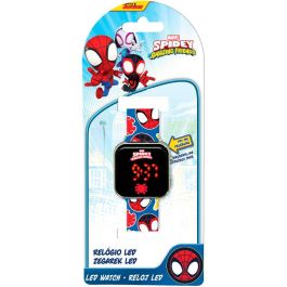 KIDS LICENSING Reloj LED Spidey the Amazing Friends Marvel 18x7,5x3cm