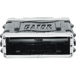 GATOR GR Rack Flightcase Corto para 3 Unidades - 19" Negro