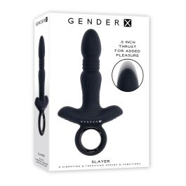 Dildo Gender X SLAYER Negro Dildo Gender X SLAYER Negro