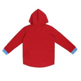 Sudadera con capucha cotton brushed wonder woman talla 6 años