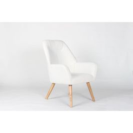DKD Home Decor Butaca Scandi Crema Natural 75 x 96 x 65 cm Precio: 134.6900005. SKU: B1ES3WYQDP