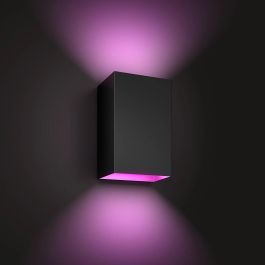 Philips Hue Resonate Lámpara de pared inteligente LED White & Color Ambiance, 1200lm, negra