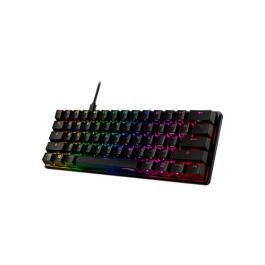 HyperX Alloy Origins 60 Teclado Mecánico Gaming 60% USB QWERTY Inglés EE.UU. LED RGB Negro - 4P5N4AA#ABA