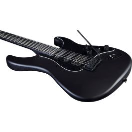 EKO Guitarra Eléctrica Aire 500 Stealth Matte Black, Cuerpo Paulownia, Pastillas Eko Rockbucker, 6 Cuerdas, Super-Strat