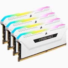 Corsair CMH64GX4M4E3200C16W 64GB (4x16GB) DDR4 3200MHz CL16 Vengeance RGB Pro Kit Blanco