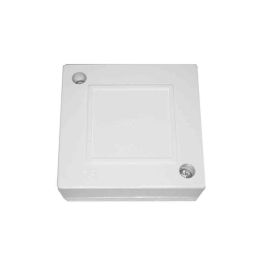 Solera 1662 Caja de empalmes blanco nieve polipropileno 6.5x6.5 cm superficie