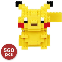 Bandai Figura para construir NANOBLOCK Pokémon Pikachu Deluxe NAN4972825211908