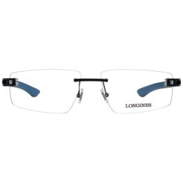 Montura de Gafas Hombre Longines LG5007-H-56002 Negro ø 56 mm Montura de Gafas Hombre Longines LG5007-H-56002 Negro ø 56 mm