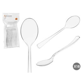 Set 18 Cuchara Plastico Transparente Kinvara 11X24CM (48 Unidades) Precio: 48.89000039. SKU: B15T8ANMEX