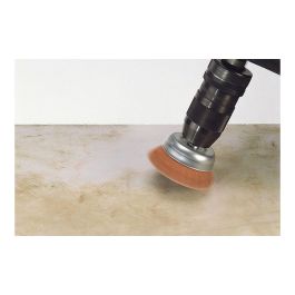 Wolfcraft Cepillo de Copa de Nylon Agresivo Ø50 mm, Vástago Hexagonal 6.35 mm (1/4"), Longitud Alambre 20 mm