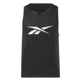Camiseta de baloncesto Reebok Basketball Mesh Negro 36 2/3
