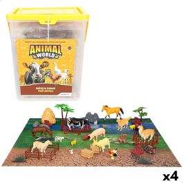 Set de Animales de Granja Colorbaby Plástico 16 x 12 x 4 cm (4 Unidades) Precio: 68.99000009. SKU: B1C27MXF74